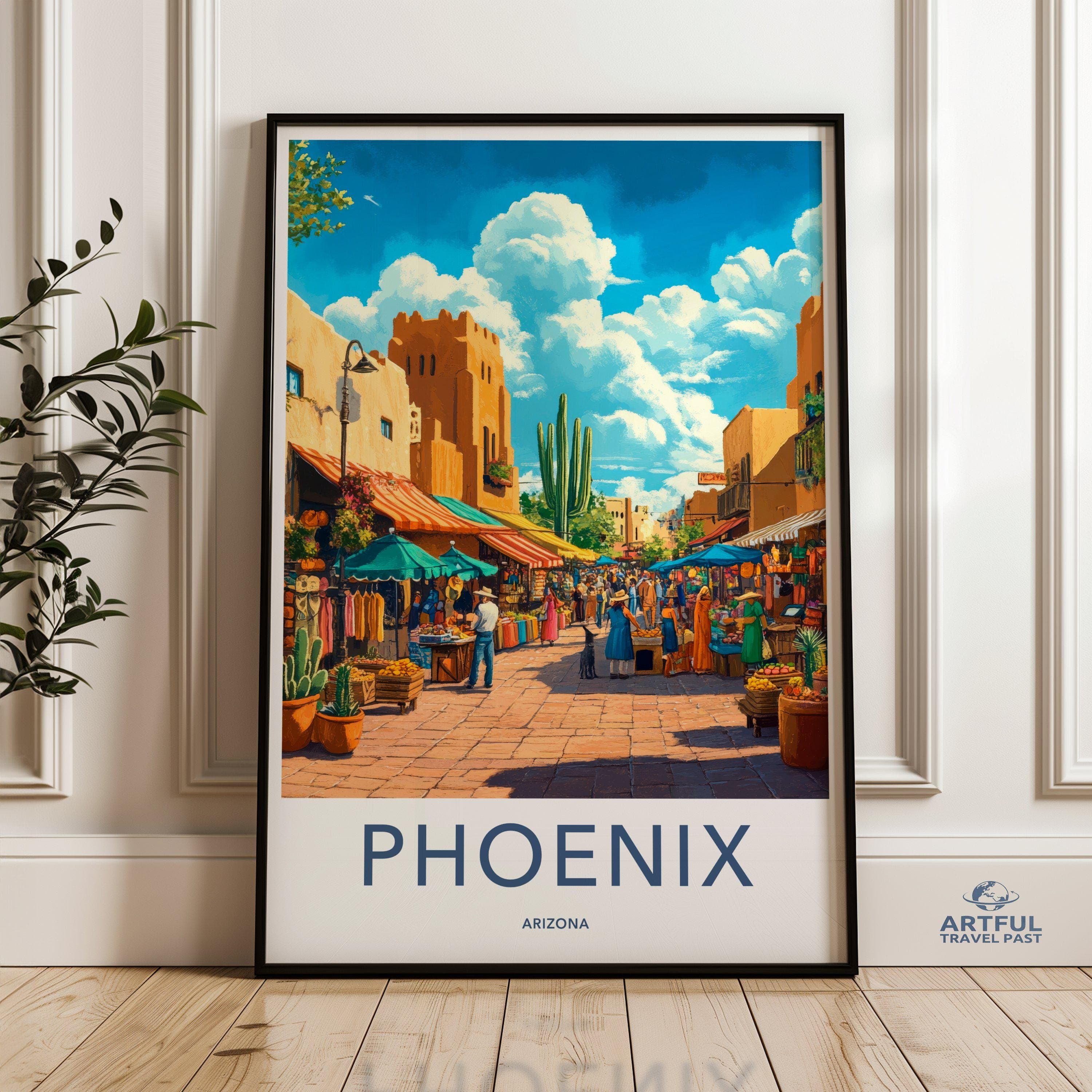 Phoenix Poster - Arizona Wall Art