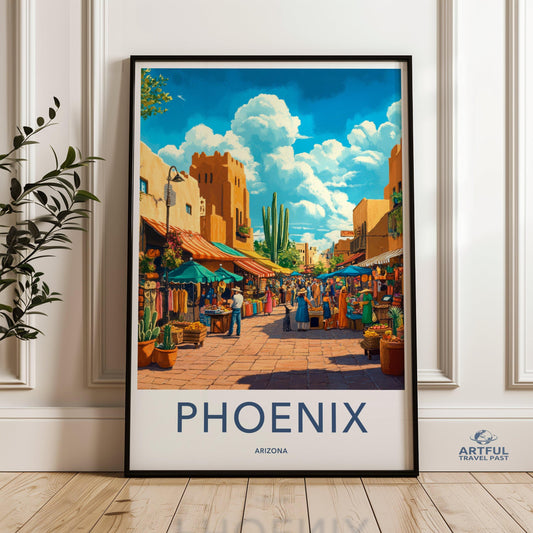 Phoenix Poster - Arizona Wall Art