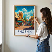 Phoenix Poster - Arizona Wall Art