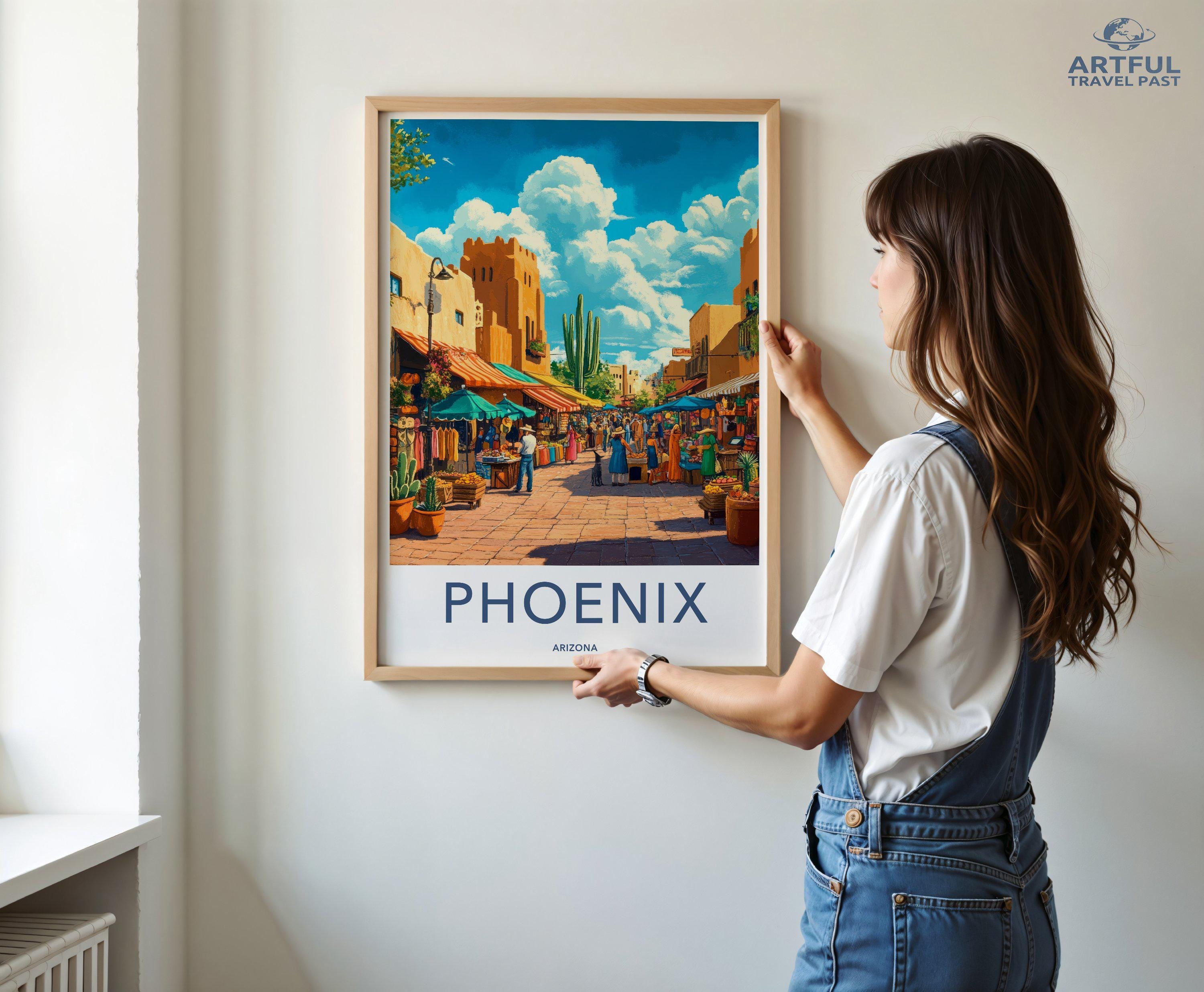 Phoenix Poster - Arizona Wall Art
