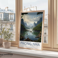 Phong Nha Poster | Vietnam Wall Art