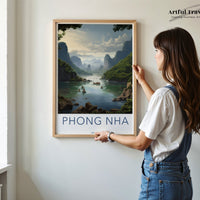 Phong Nha Poster | Vietnam Wall Art
