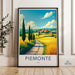 Piemonte Poster - Italy Wall Art