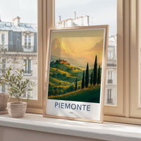 Piemonte Poster - Italy Wall Art