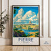 Pierre Poster - South Dakota Wall Art