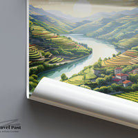 Pinhão Poster | Portugal Wall Art | Europe Decor