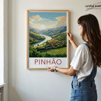 Pinhão Poster | Portugal Wall Art | Europe Decor