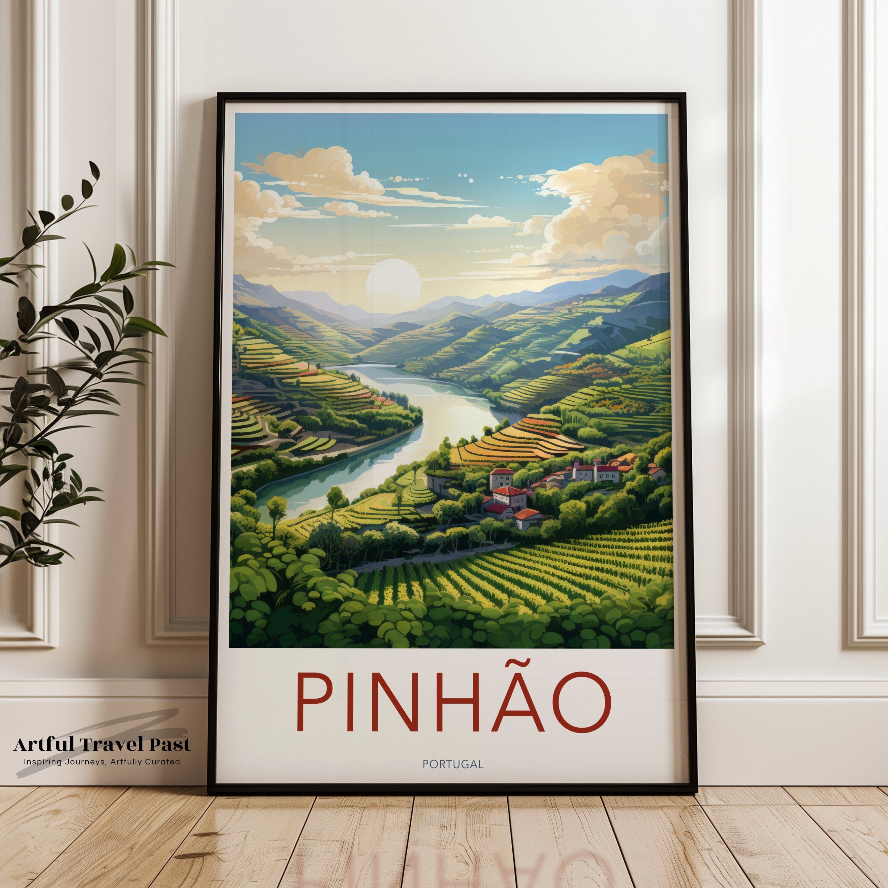 Pinhão Poster | Portugal Wall Art | Europe Decor