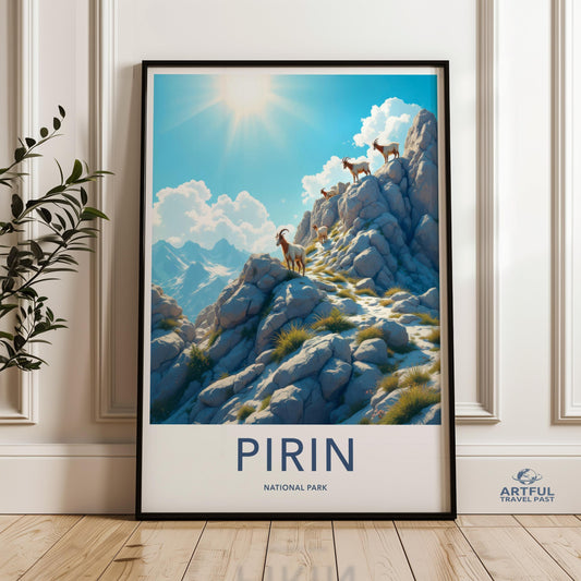 Pirin National Park Poster - Bulgaria Wall Art