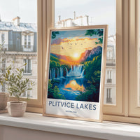 Plitvice Lakes National Park Poster