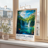 Plitvice Lakes National Park Poster