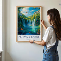 Plitvice Lakes National Park Poster