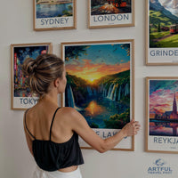Plitvice Lakes Poster - Croatia Wall Art