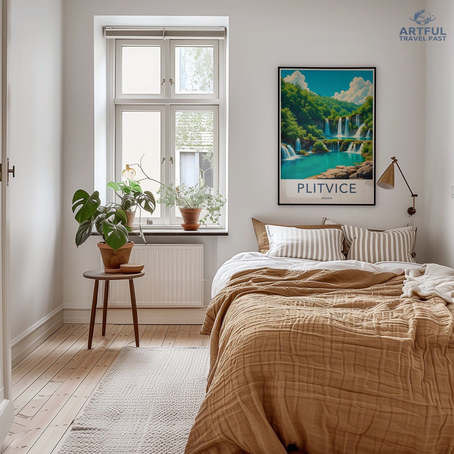 Plitvice Lakes Poster - Croatia Wall Art