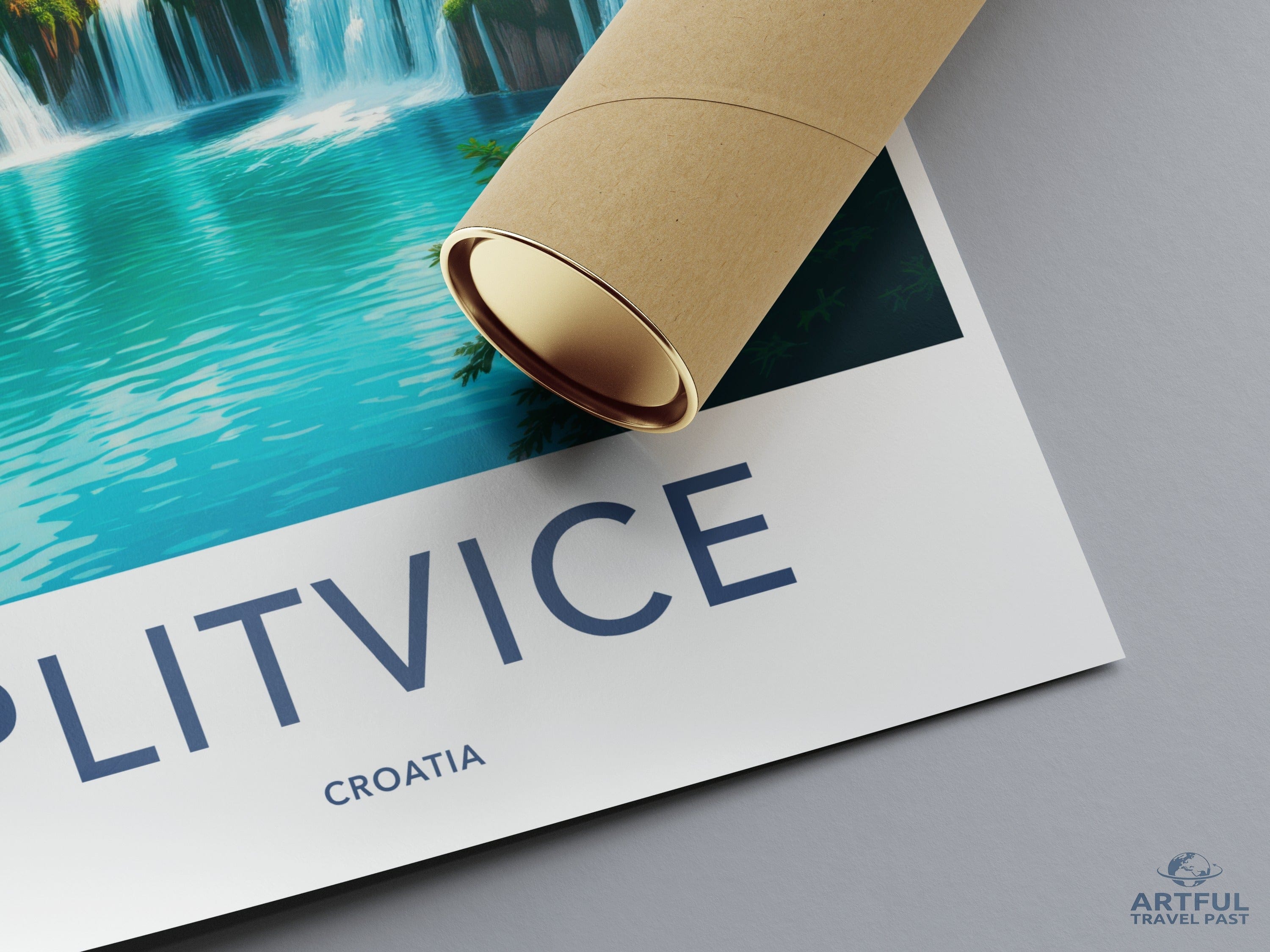 Plitvice Lakes Poster - Croatia Wall Art