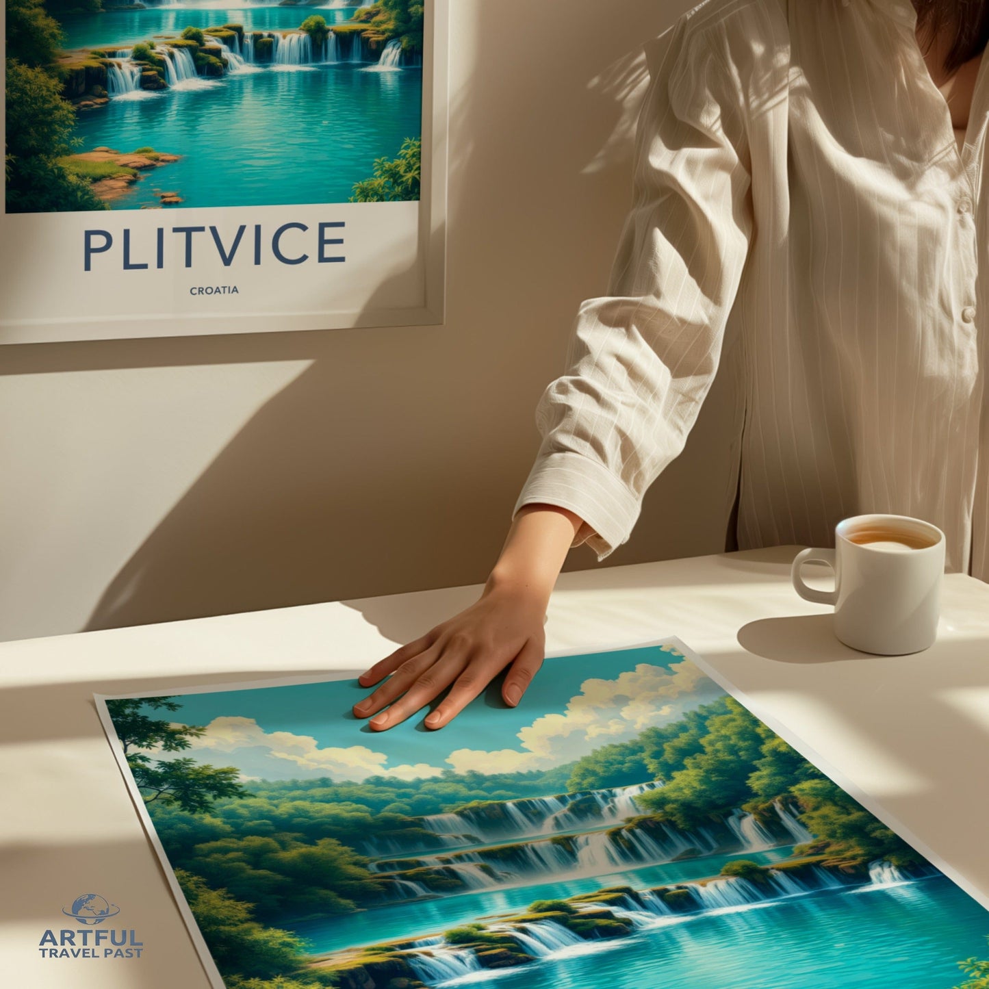 Plitvice Lakes Poster - Croatia Wall Art