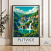 Plitvice Lakes Poster - Croatia Wall Art
