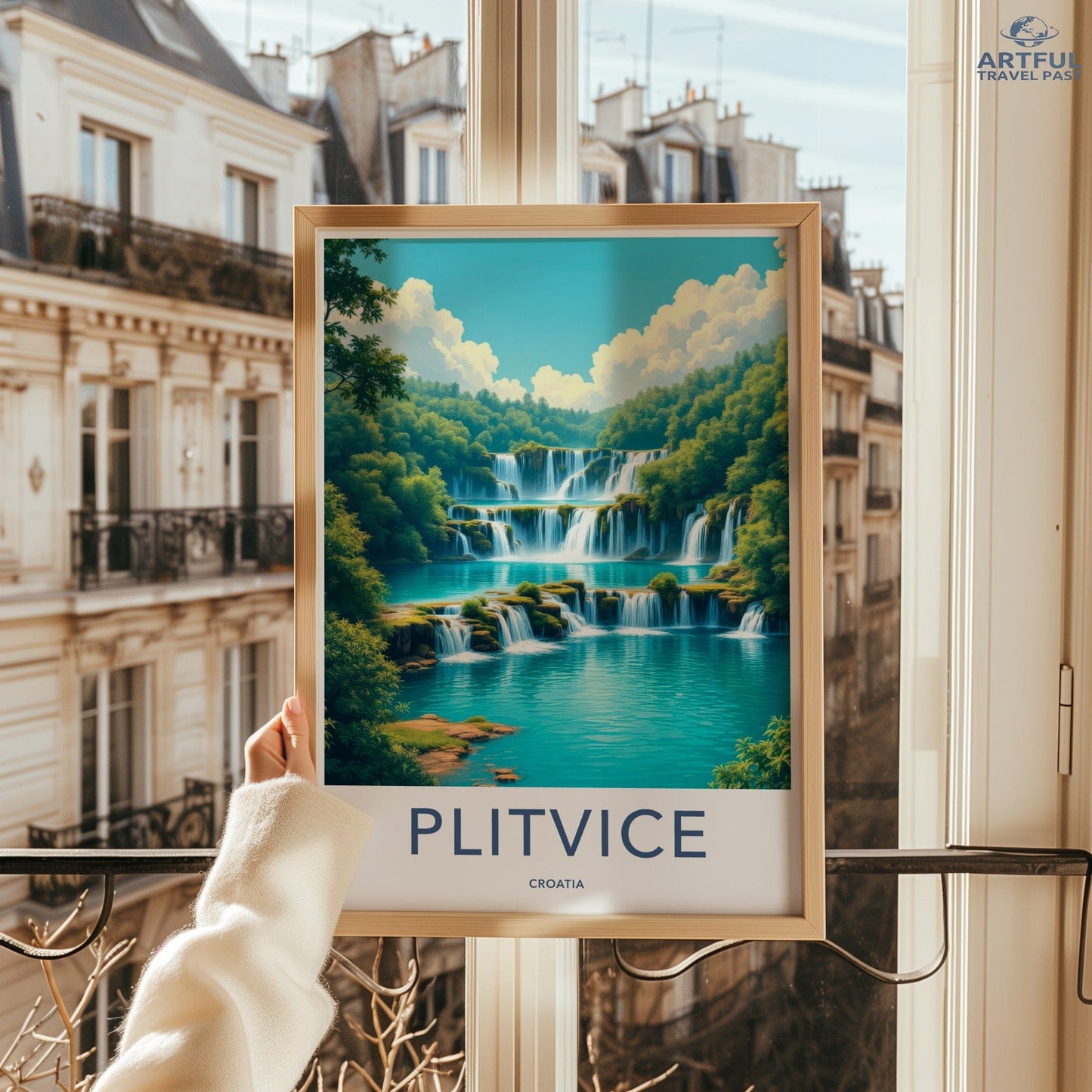 Plitvice Lakes Poster - Croatia Wall Art