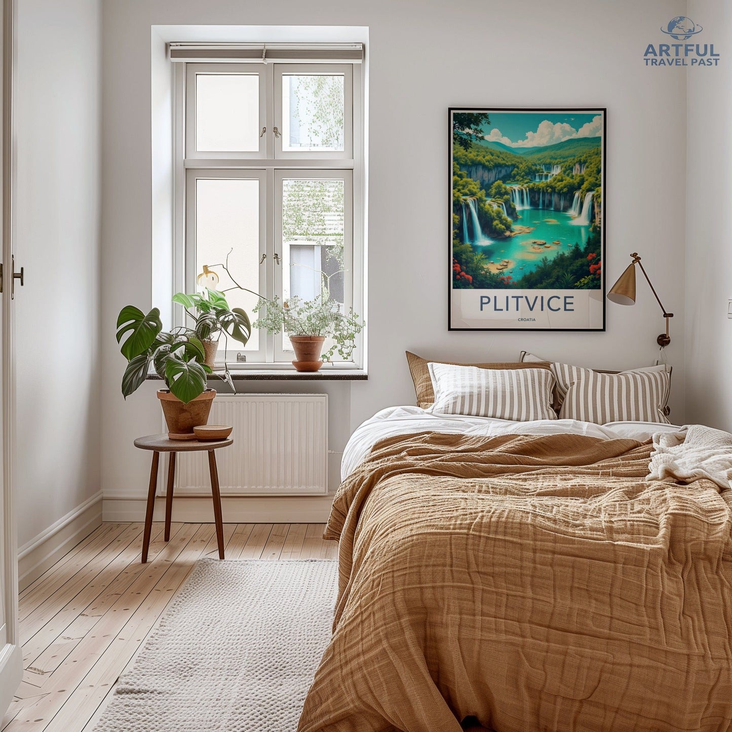 Plitvice Lakes Poster - Croatia Wall Art