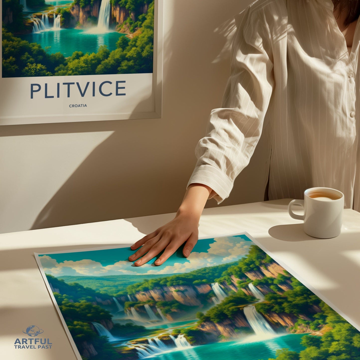Plitvice Lakes Poster - Croatia Wall Art