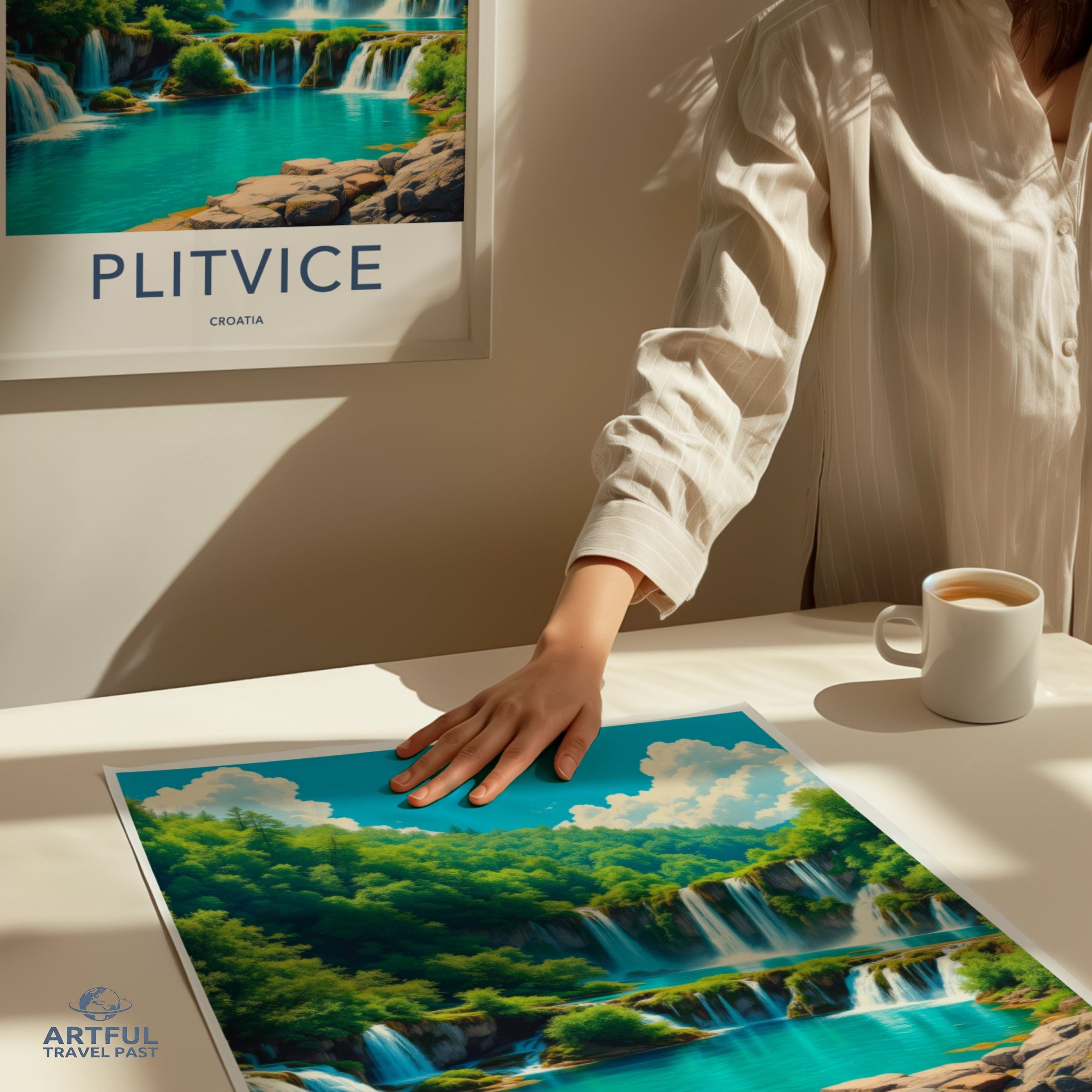 Plitvice Lakes Poster - Croatia Wall Art