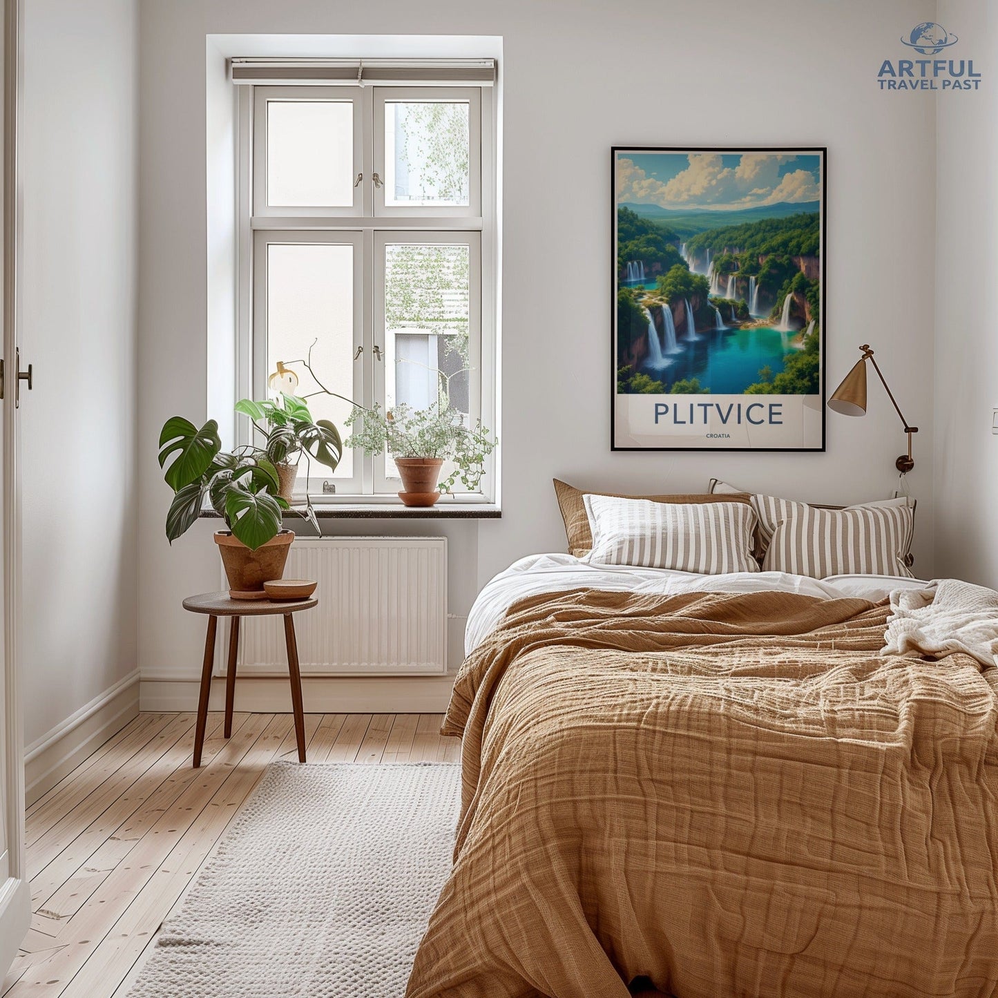 Plitvice Lakes Poster - Croatia Wall Art