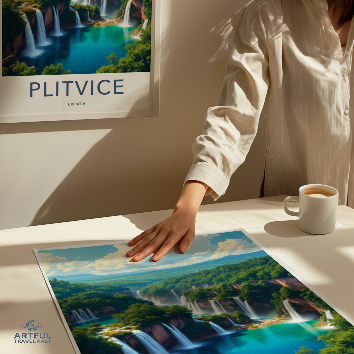 Plitvice Lakes Poster - Croatia Wall Art