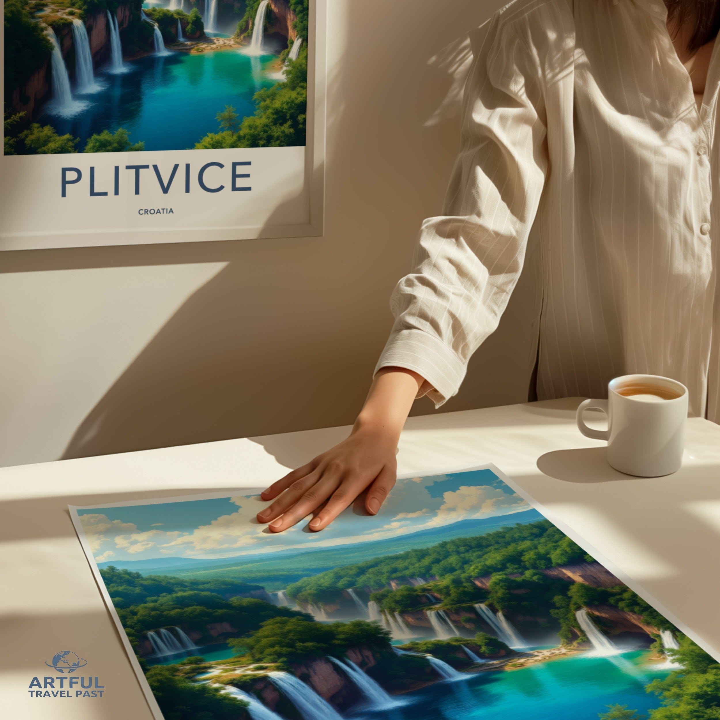 Plitvice Lakes Poster - Croatia Wall Art