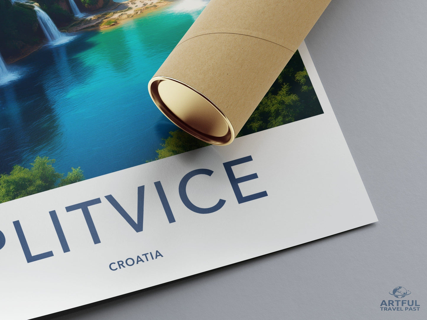 Plitvice Lakes Poster - Croatia Wall Art