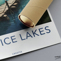 Plitvice Lakes Poster - Czech Republic Wall Art