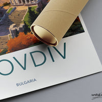 Plovdiv Poster - Bulgaria Wall Art