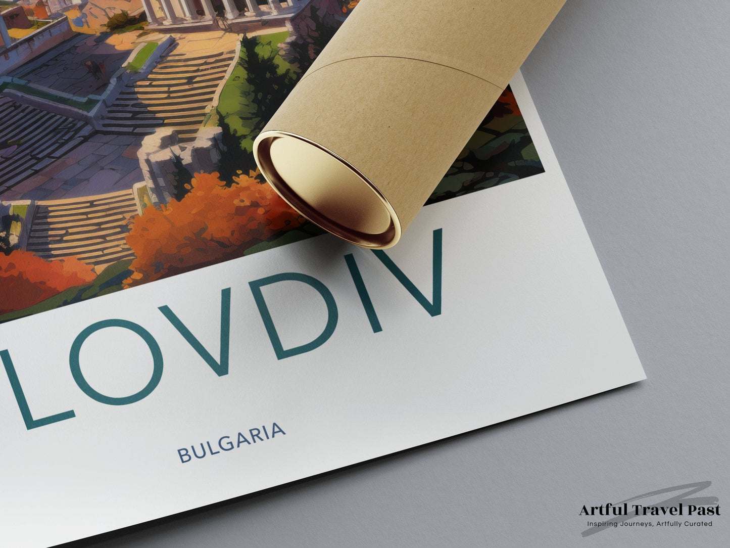 Plovdiv Poster - Bulgaria Wall Art