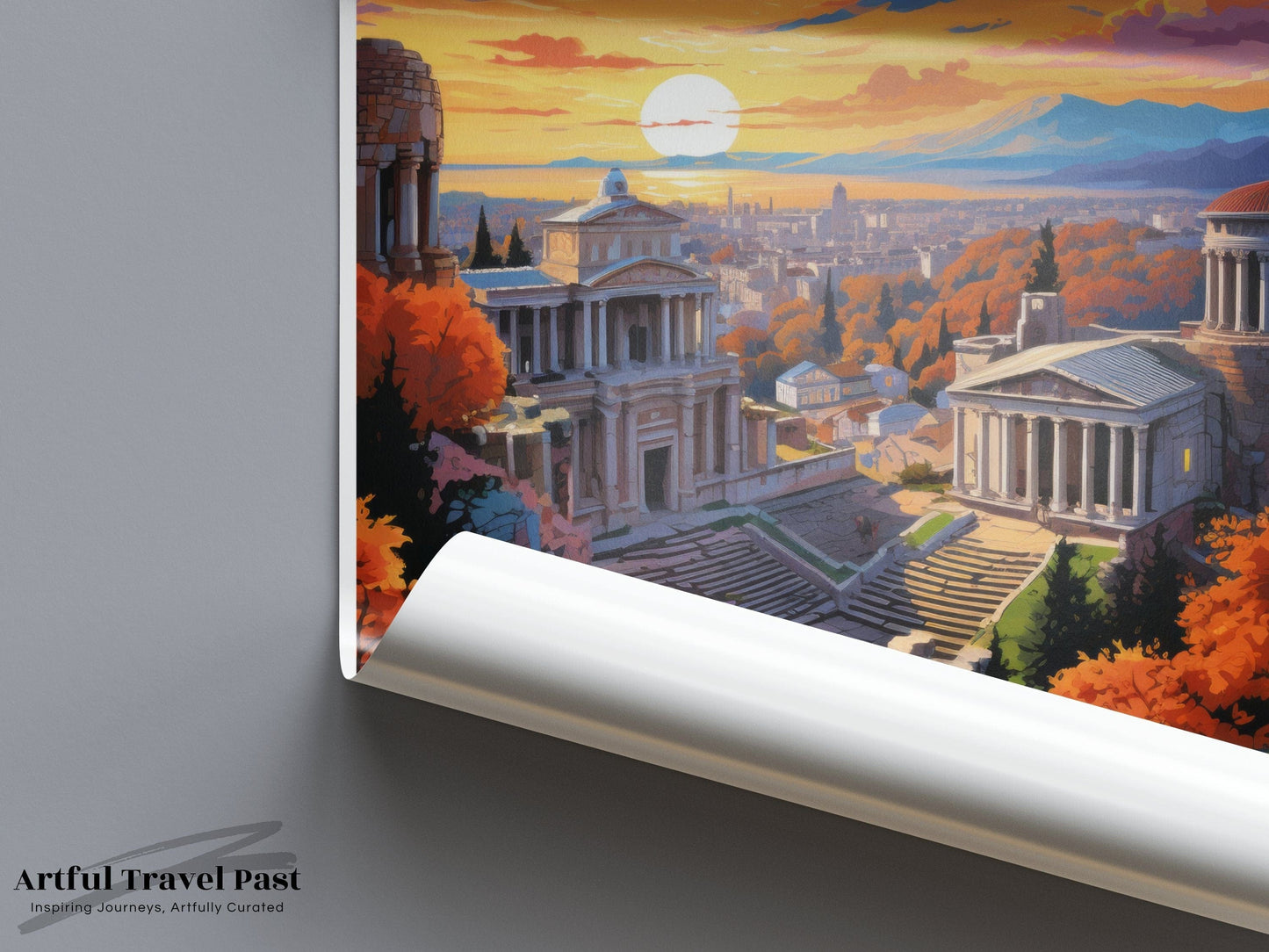 Plovdiv Poster - Bulgaria Wall Art