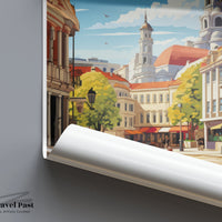 Plovdiv Poster | Bulgaria Wall Art | Eastern Europe Decor