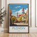 Plovdiv Poster | Bulgaria Wall Art | Eastern Europe Decor