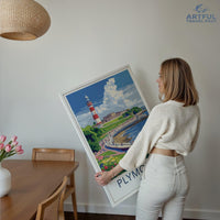 Plymouth Poster - England Wall Art