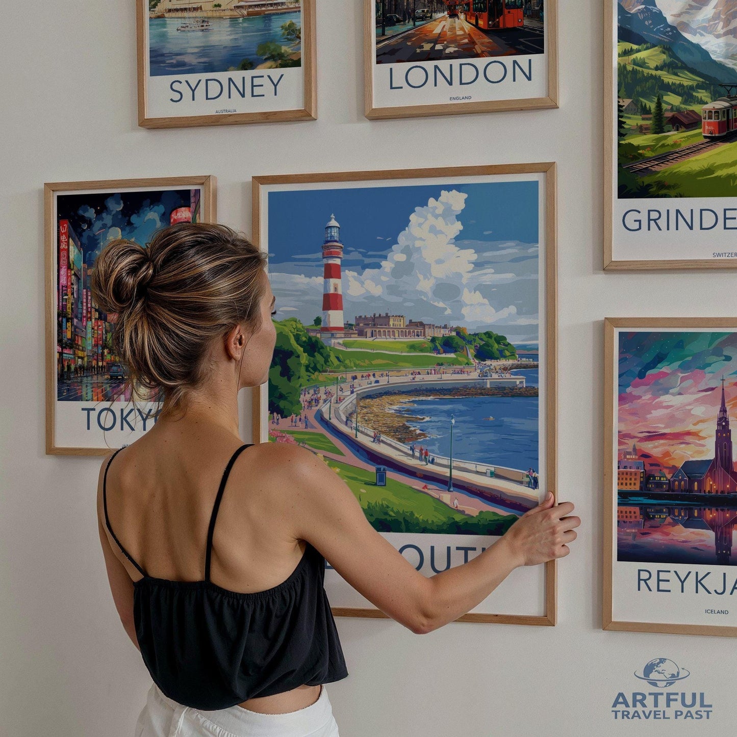 Plymouth Poster - England Wall Art