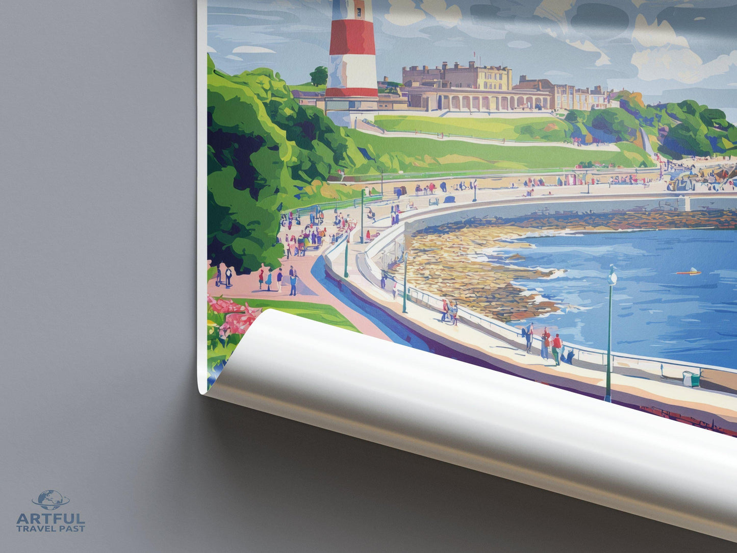 Plymouth Poster - England Wall Art