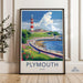 Plymouth Poster - England Wall Art