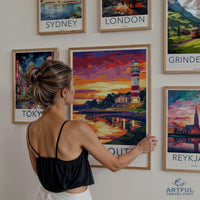 Plymouth Poster - England Wall Art
