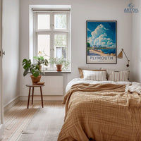 Plymouth Poster - Massachusetts Wall Art