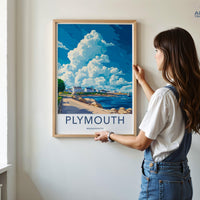 Plymouth Poster - Massachusetts Wall Art
