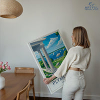 Plymouth Poster - Massachusetts Wall Art