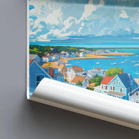 Plymouth Poster | Massachusetts Wall Art | America Decor