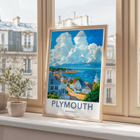 Plymouth Poster | Massachusetts Wall Art | America Decor