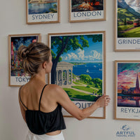 Plymouth Poster | Massachusetts Wall Art | America Decor