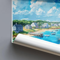 Plymouth Poster | Massachusetts Wall Art | America Decor