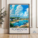 Plymouth Poster | Massachusetts Wall Art | America Decor