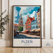 Plzen Poster - Czech Republic Wall Art