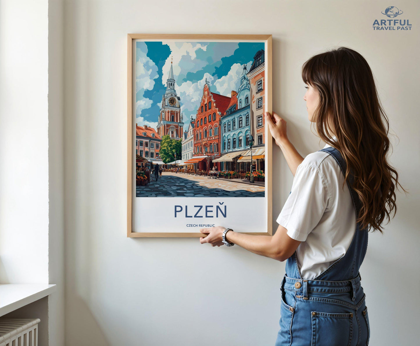 Plzen Poster - Czech Republic Wall Art